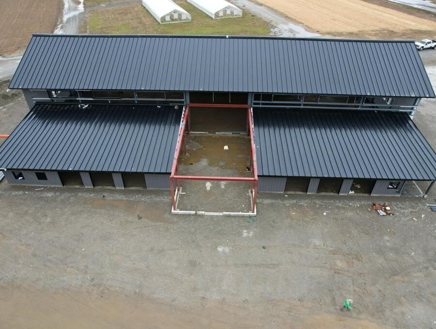 Steel building example 3