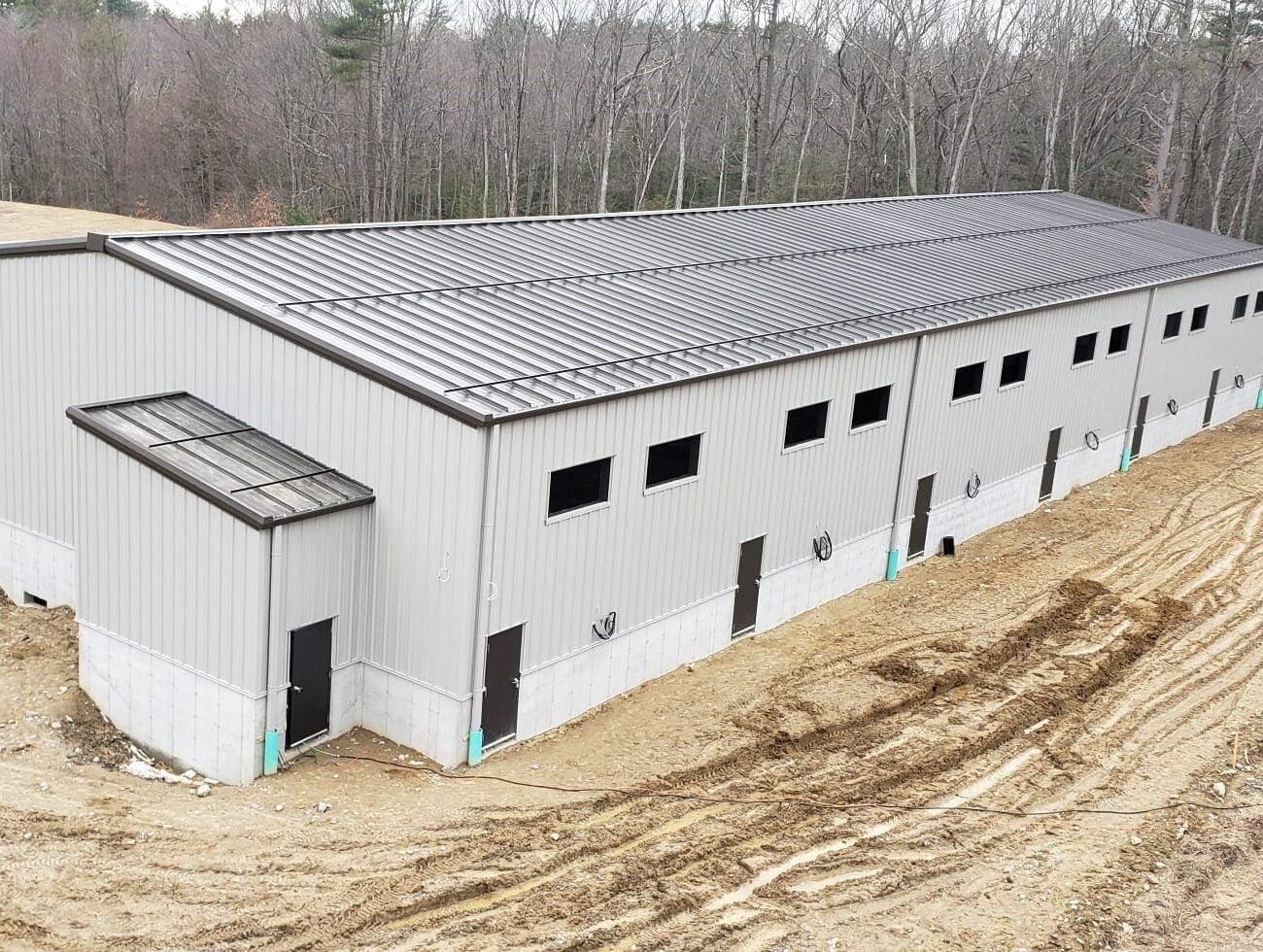 Steel building example 4